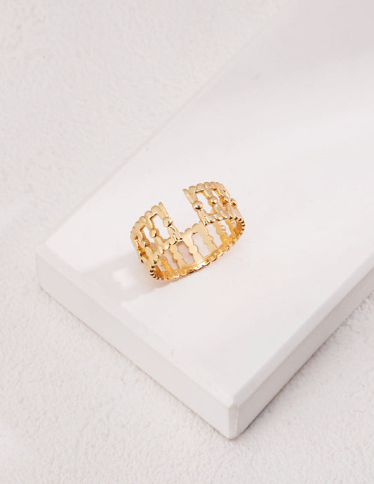 Eternal Radiance Openwork Ring